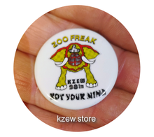 Load image into Gallery viewer, KZEW- 1973 ZooFreak Button – Newly Released