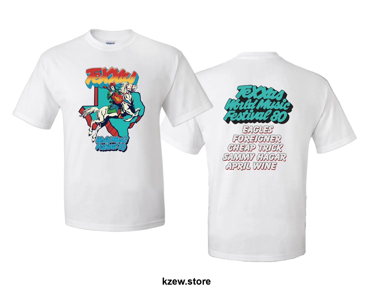 1980 TEXXAS JAM Short Sleeve T-Shirts – kzewstore