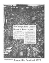 Load image into Gallery viewer, KEW Armadillo Concert 1975