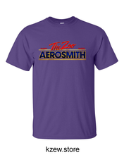 Load image into Gallery viewer, KZEW AEROSMITH Short Sleeve T-Shirt-Purple