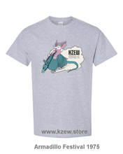 Load image into Gallery viewer, KEW Armadillo Concert Shirt 1975 Grey