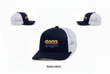 Load image into Gallery viewer, KZEW_Q102_CAP_NAVY_WHITE