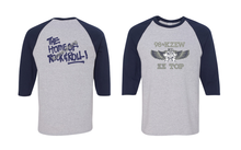Load image into Gallery viewer, KZEW ZZTOP 3/4 Sleeve Raglan Baseball Jerseys - kzewstore