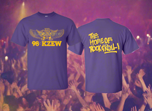 Load image into Gallery viewer, PURPLE 98K KZEW CONCERT T SHIRT