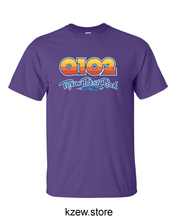 Load image into Gallery viewer, Q102 Short Sleeve T-Shirts Purple