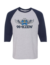 Load image into Gallery viewer, KZEW 3/4 Sleeve Raglan Baseball Jerseys