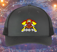 Load image into Gallery viewer, kzew trucker caps zooloo charcoal black