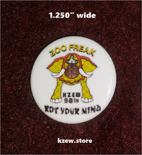 Load image into Gallery viewer, KZEW- 1973 ZooFreak Button – Newly Released