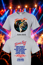 Load image into Gallery viewer, 1987 TEXXAS JAM short sleeve T-shirt from www.kzew.store featuring a vintage-inspired Texas-themed graphic design on soft cotton fabric.
