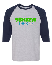 Load image into Gallery viewer, KZEW 3/4 Sleeve Raglan Sleeve Baseball Jerseys
