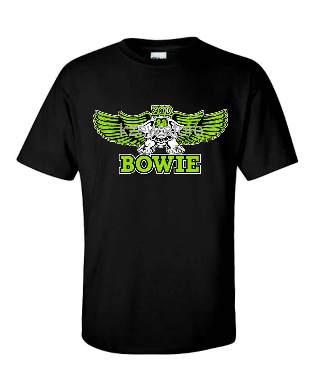 KZEW DAVID BOWIE T-Shirt-The Serious Moonlight Tour