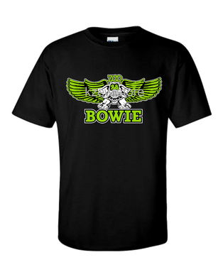KZEW DAVID BOWIE T-Shirt-The Serious Moonlight Tour