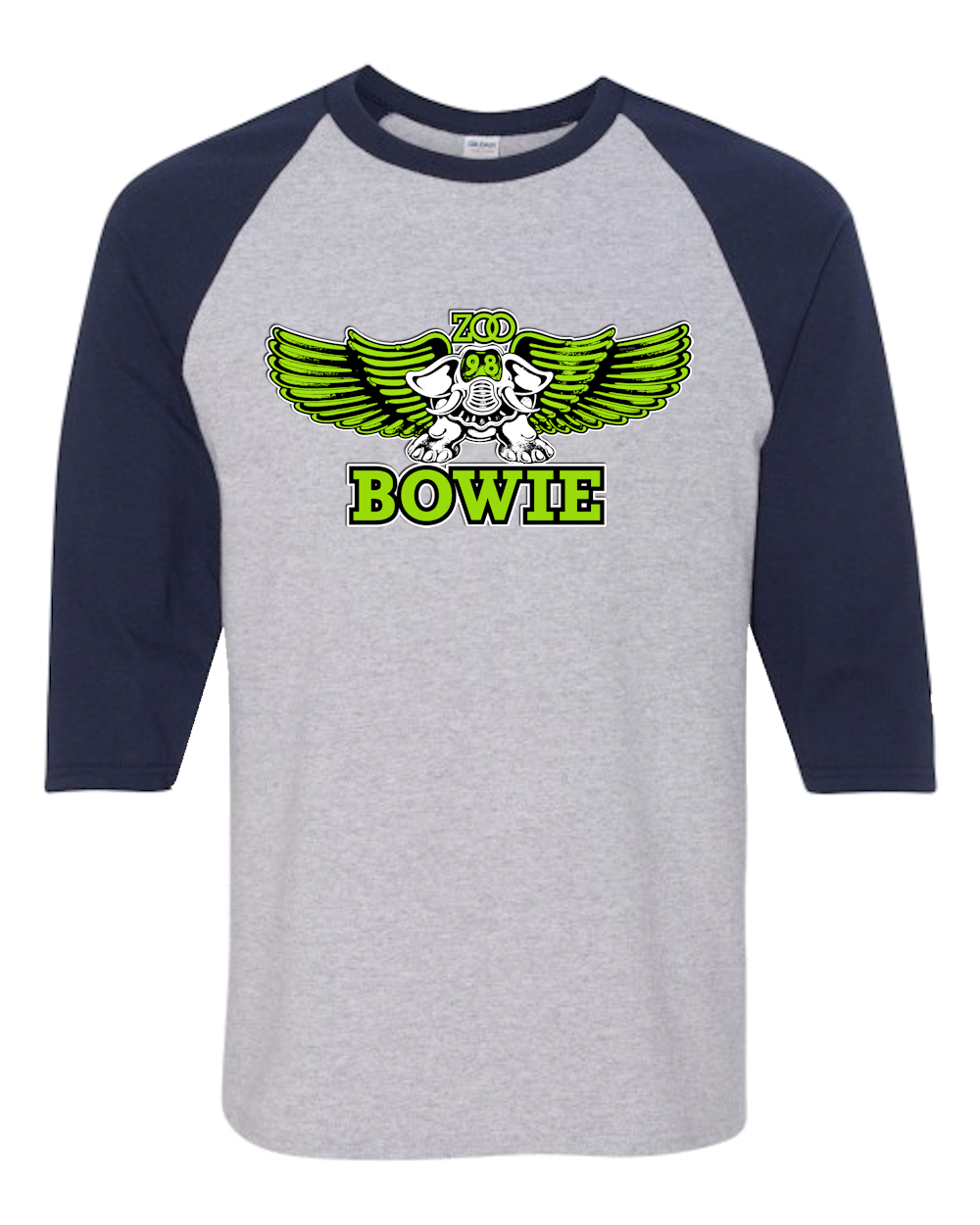 KZEW 3/4 Raglan Sleeve Baseball Jerseys