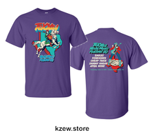 Load image into Gallery viewer, KZEW_1980_TEXXAS_JAM_Short_Sleeve_T Purple
