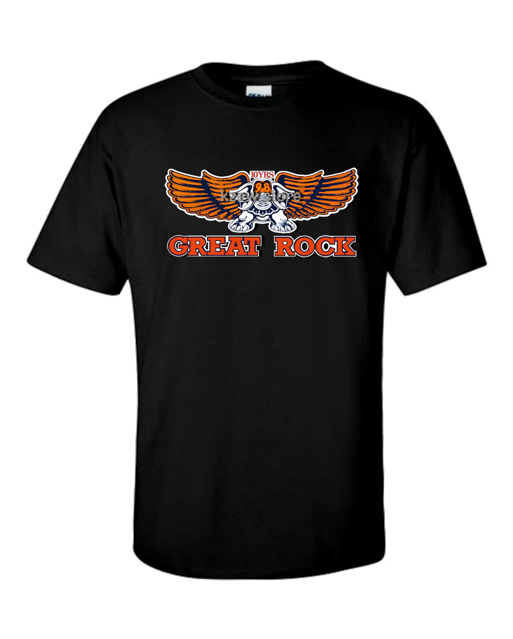 KZEW 1983-GREAT ROCK-10th Birthday Shirt