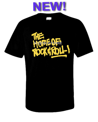 KZEW 'Home of Rock n' Roll' T-Shirt Black