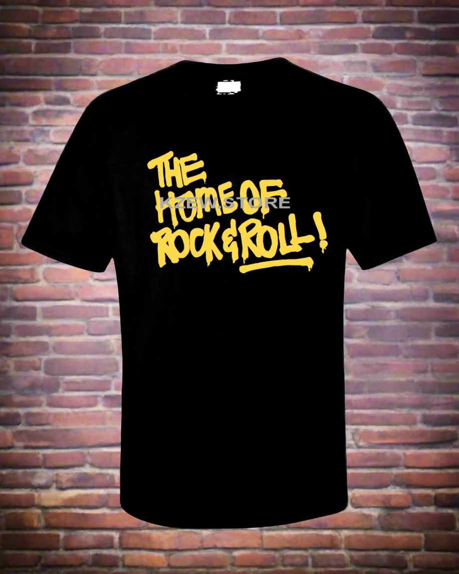KZEW 'Home of Rock n' Roll' T-Shirt Black