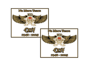 OZZY KZEW Texxas Jam Sticker 1984