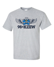 Load image into Gallery viewer, KZEW THE ZOO 98-KB T-shirt in sport grey, casual shirt with zoo-themed graphic print, made by www.kzew.store.
