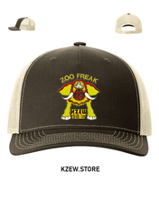 Load image into Gallery viewer, KZEW Classic ZOO Cap, casual black cap with embroidered logo, adjustable strap, worn by a person outdoors.
