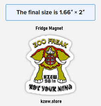 Load image into Gallery viewer, ZF73_KZEW_FRIDGE_MAGNETS-ZOOREAK
