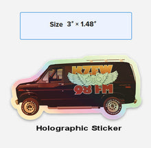 Load image into Gallery viewer, Vintage advertisement ZOO Hologram Stickers featuring classic design, ideal for kitchen decor and collectibles.
