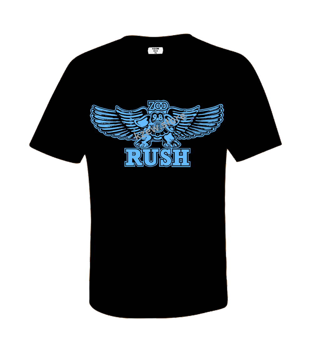 rush kzew t shirt