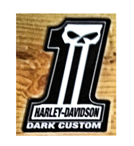 H-D Dark Custom Sticker