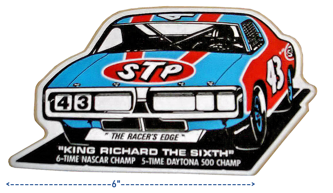 Richard Petty STP Vintage Sticker-6