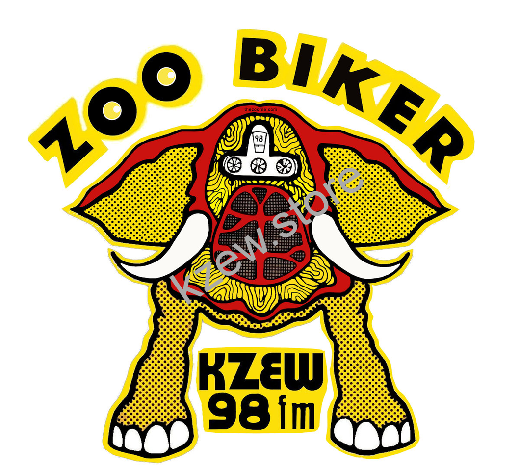 ZOO Biker Sticker