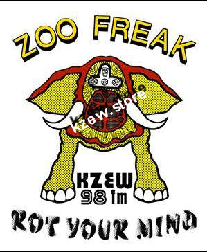 ZOOFREAK-ROT YOUR MIND DECAL/STICKERS-$7.00