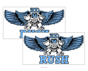 RUSH/KZEW STICKER