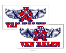 Load image into Gallery viewer, van halen kzew/texxas jam sticker
